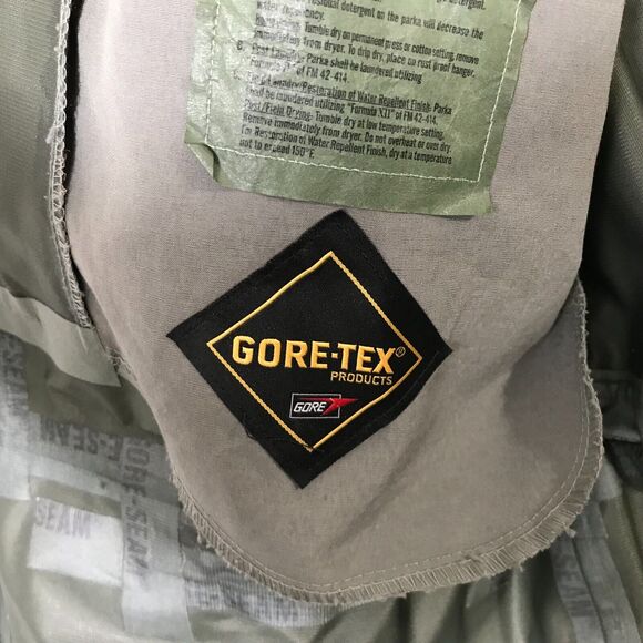 Parka All Purpose Environmental Digital Camouflage Gor-Tex Jacket Size Medium - Picture 14 of 16